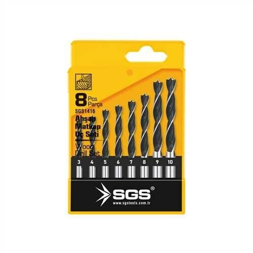 BAY-TECH 8 PCS AHŞAP UÇ SETİ 